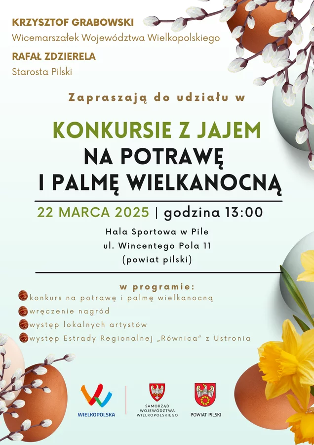 Konkurs z Jajem na Potrawę i Palmę Wielkanocną