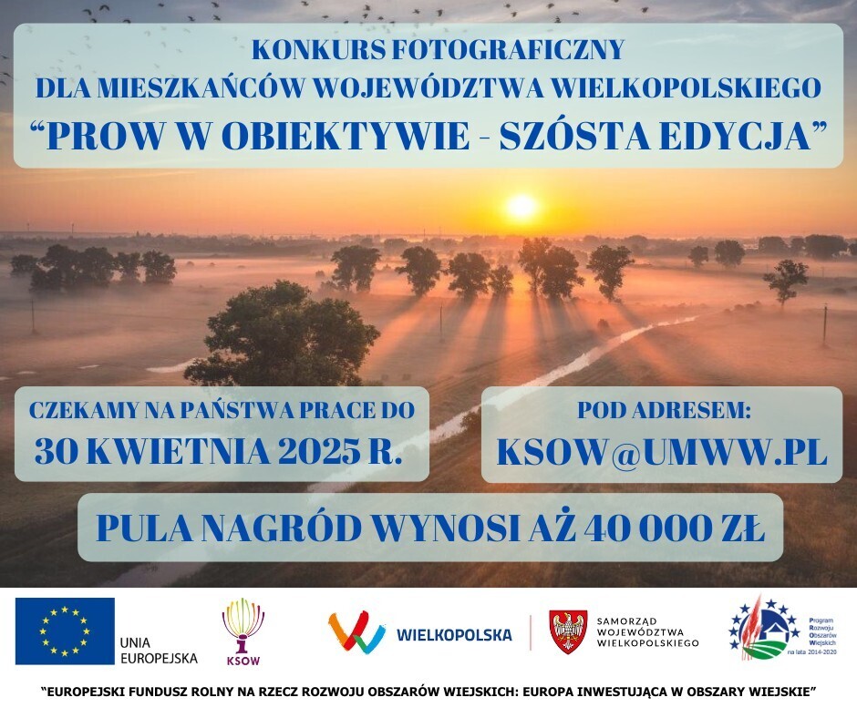 Konkurs fotograficzny „PROW w obiektywie”