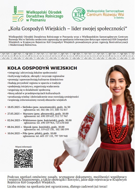 Zaproszenie dla Kół Gospodyń Wiejskich