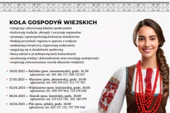 Zaproszenie dla Kół Gospodyń Wiejskich