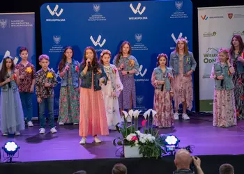 Występ Zespołu Talizman działającego przy Miejsko - Gminnym Ośrodku Kultury w Zbiersku