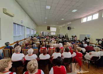 Uczestnicy spotkania w Sławsku