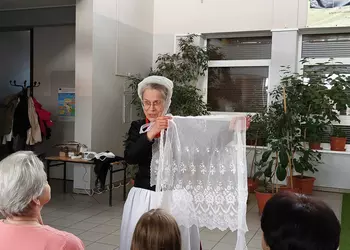 Uczestnicy warsztatów w Szkaradowie