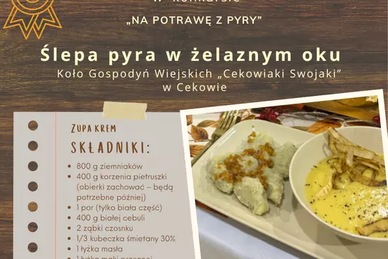 „Ślepa pyra w żelaznym oku” III miejsce