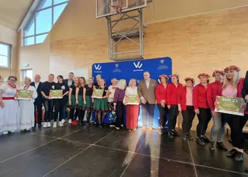 Wręczenie nagród podczas Konkursu tarcia Chrzanu w Chrzanie 2025
