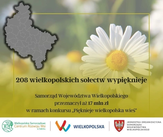 17 mln z konkursu „Pięknieje wielkopolska wieś”